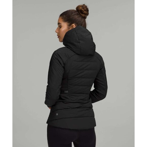 Lululemon Down for It All Jacket Black Size 2 - Picture 2 of 7